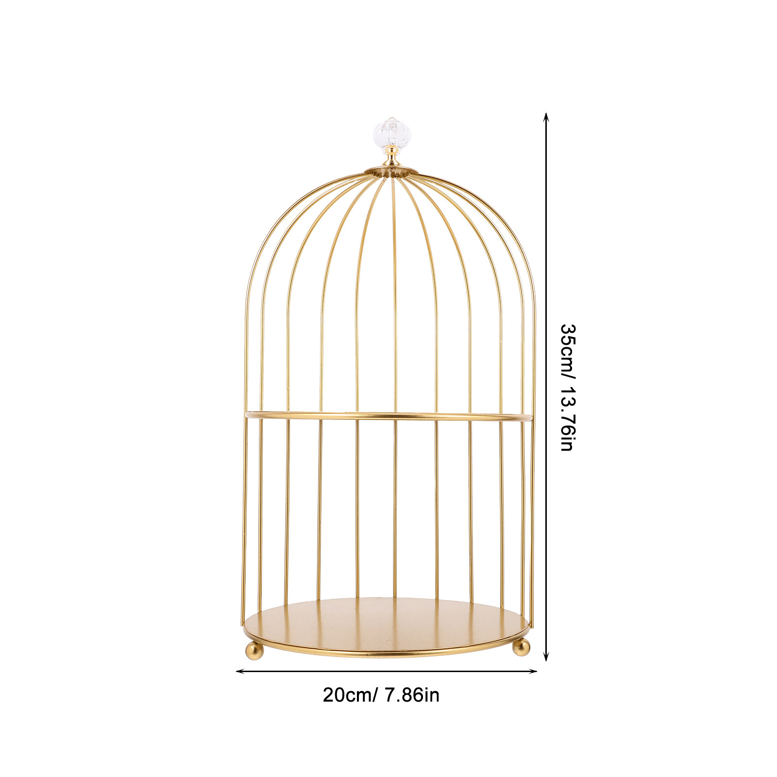 Birdcage 2 Tier Cupcake Stand  - Cupcake Stand Tier ulasan dan harga