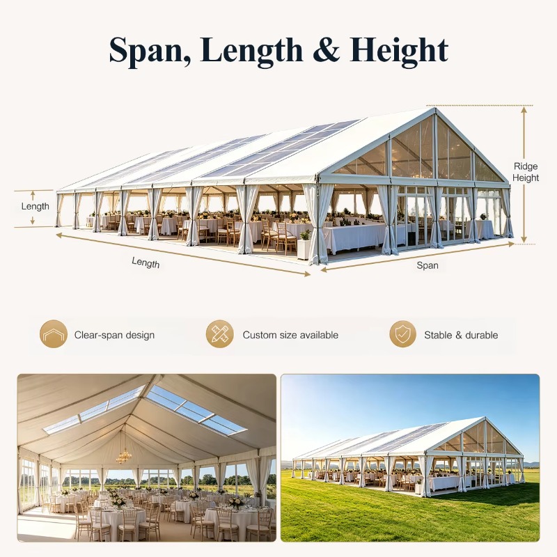 Customizable Outdoor Aluminum  - Event & Party Supply ulasan dan harga