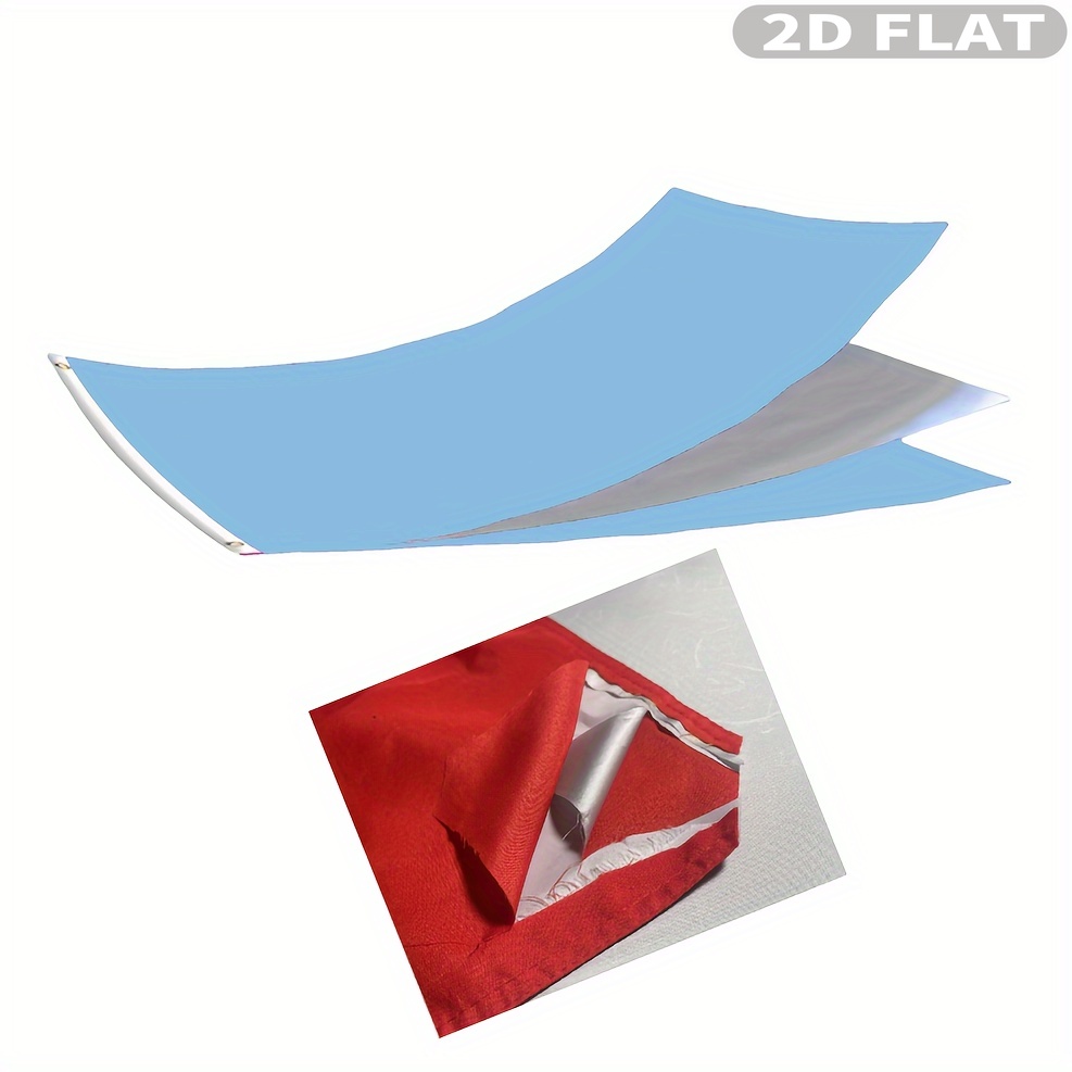 2D FLAT Custom Double-Sided Fl - Eve Party ulasan dan harga