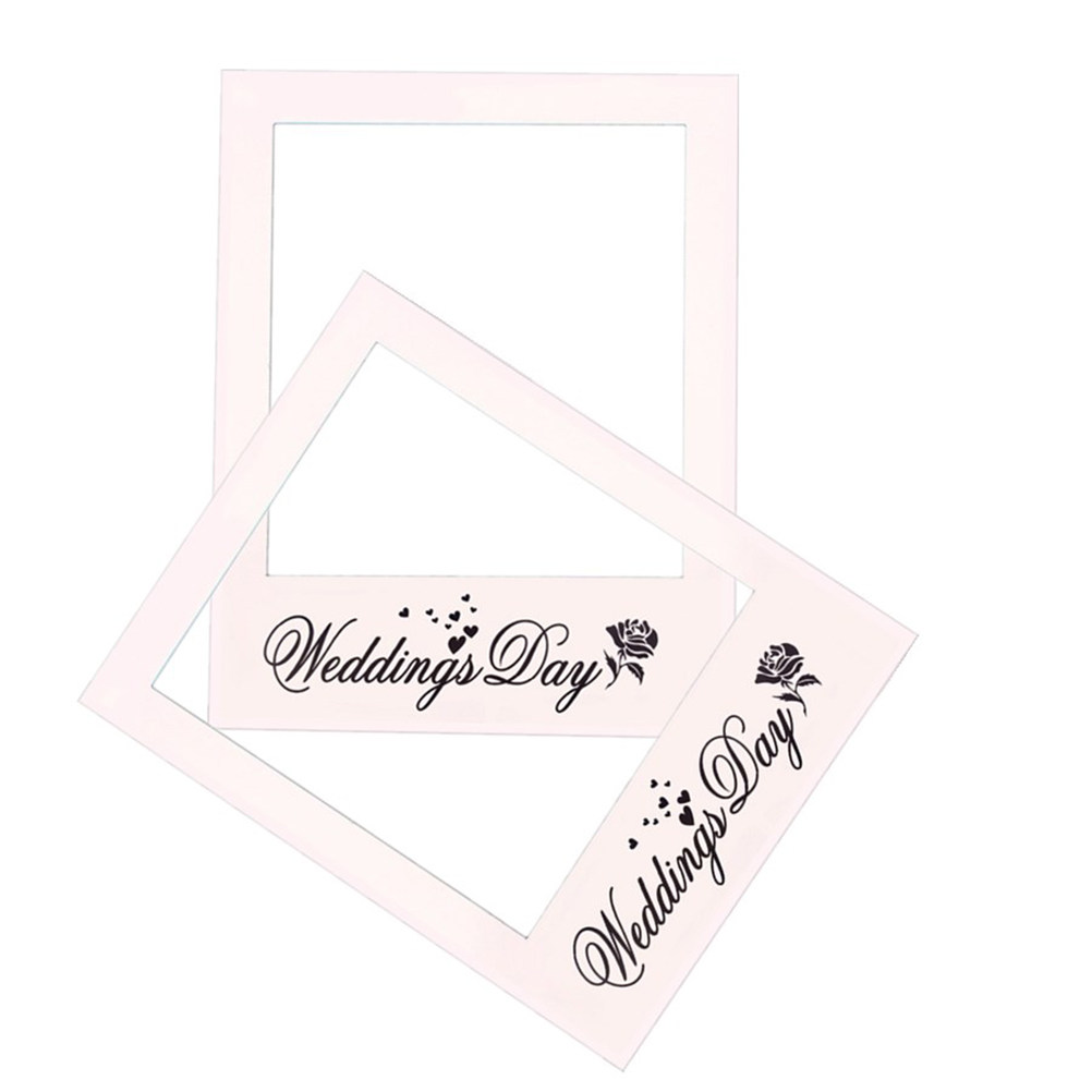 Wedding Day Photo Frame DIY Ph - Photo Booth Frame ulasan dan harga