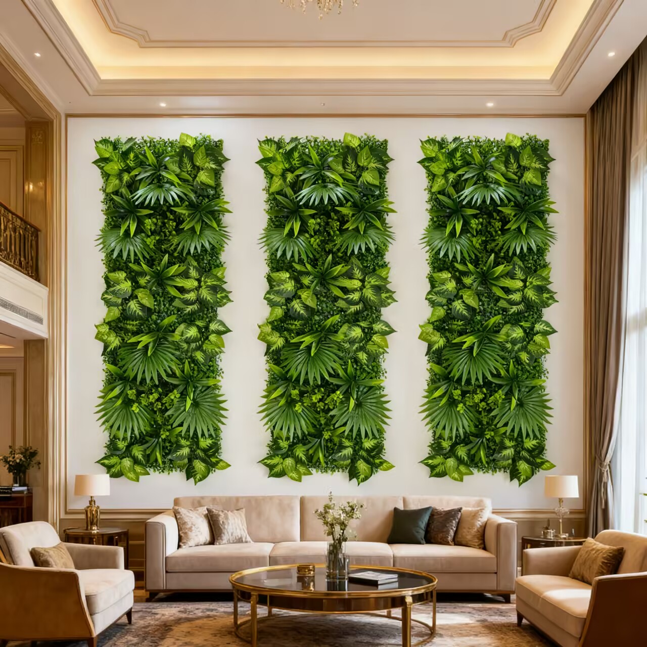 40*120CM Simulated Lawn Plant  - Flower Wall Panel ulasan dan harga