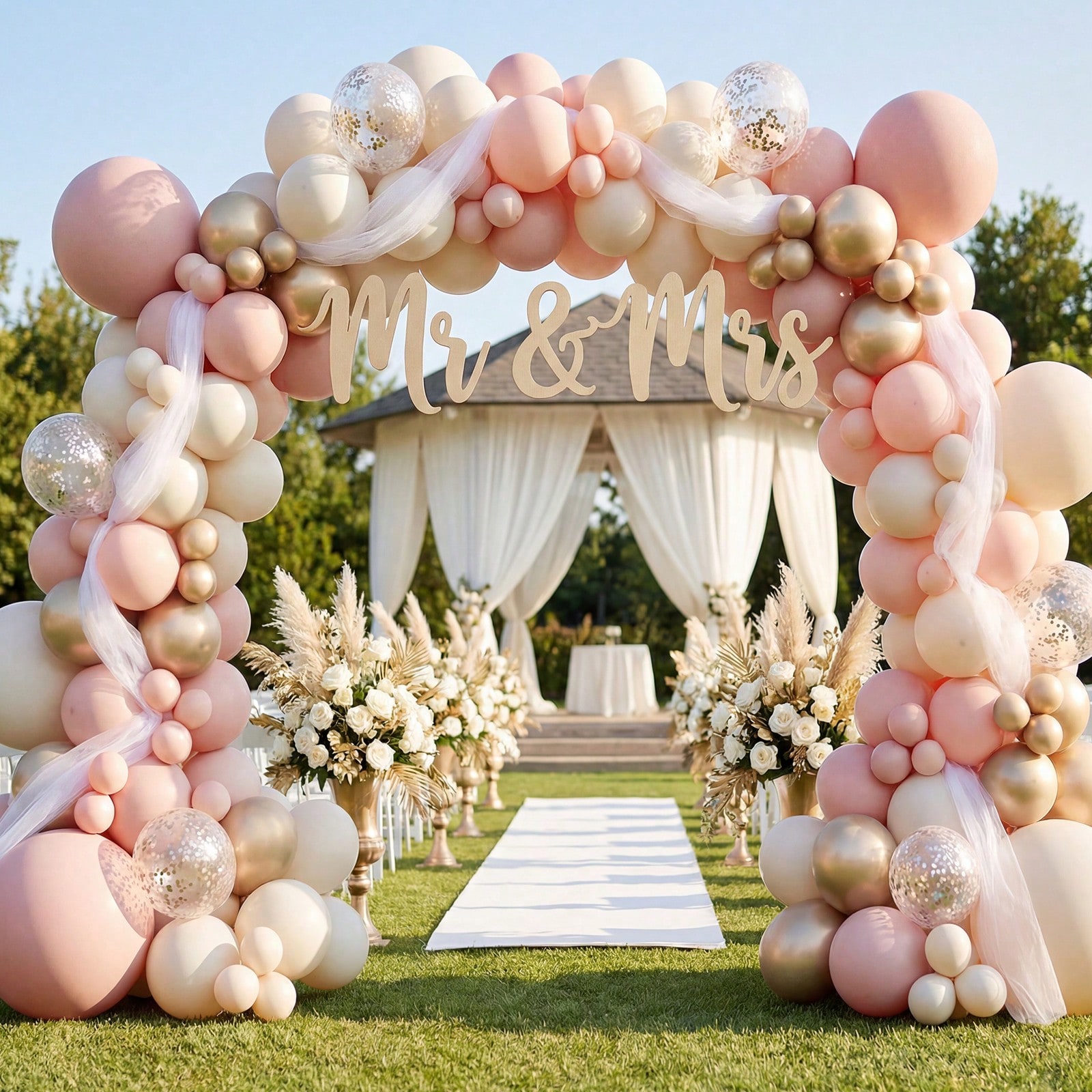 1 Set Balloon Arch Stand Kit,  - Balloon Arch Kit ulasan dan harga