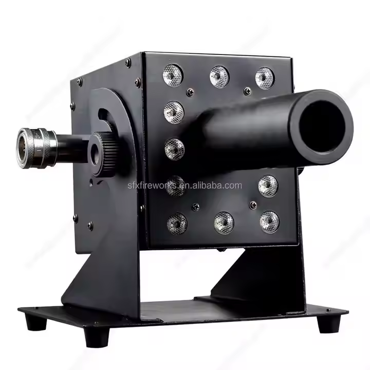 DMX RGB LED CO2 Cannon Jet Mac - Event Party Dj ulasan dan harga