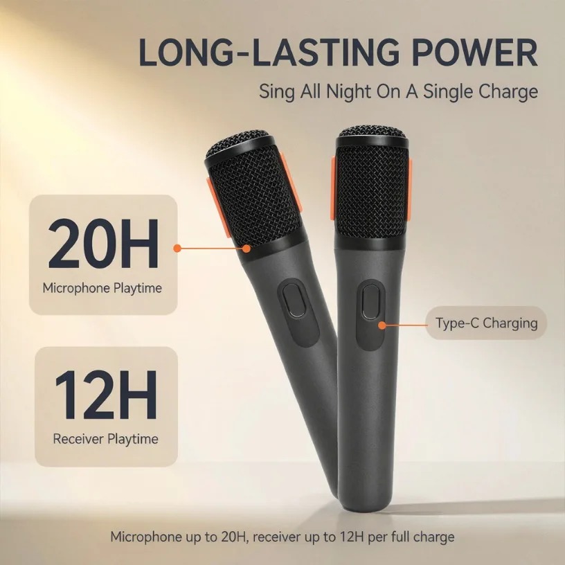 Wireless Microphone Dual Handh - Event & Party Supply ulasan dan harga