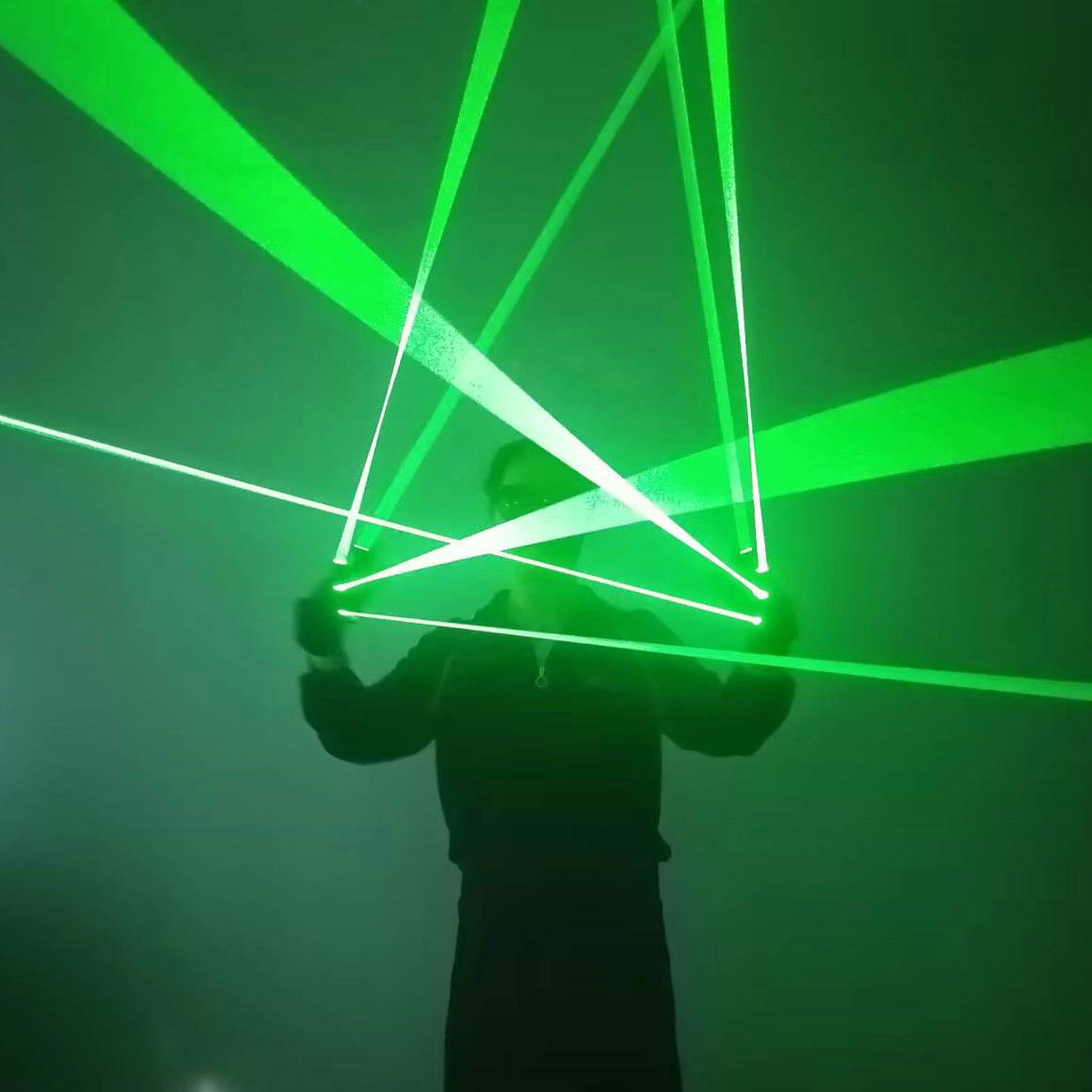 Green Laser Gloves 650nm Laser - Event Party Dj ulasan dan harga