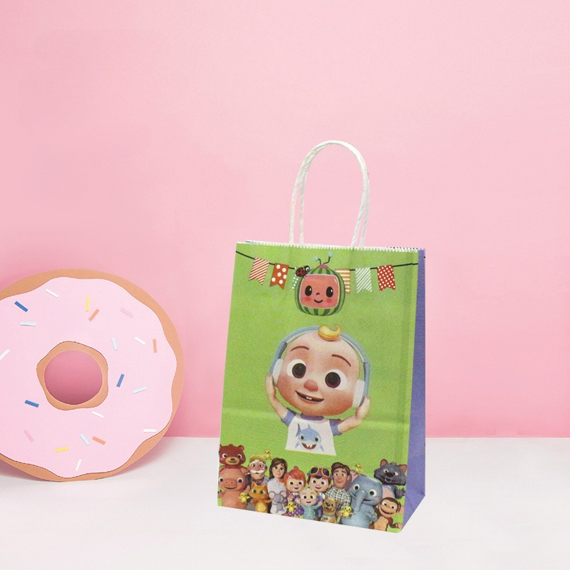 Cocomelons Party Gift Bag Set  - Party Favor Bag ulasan dan harga