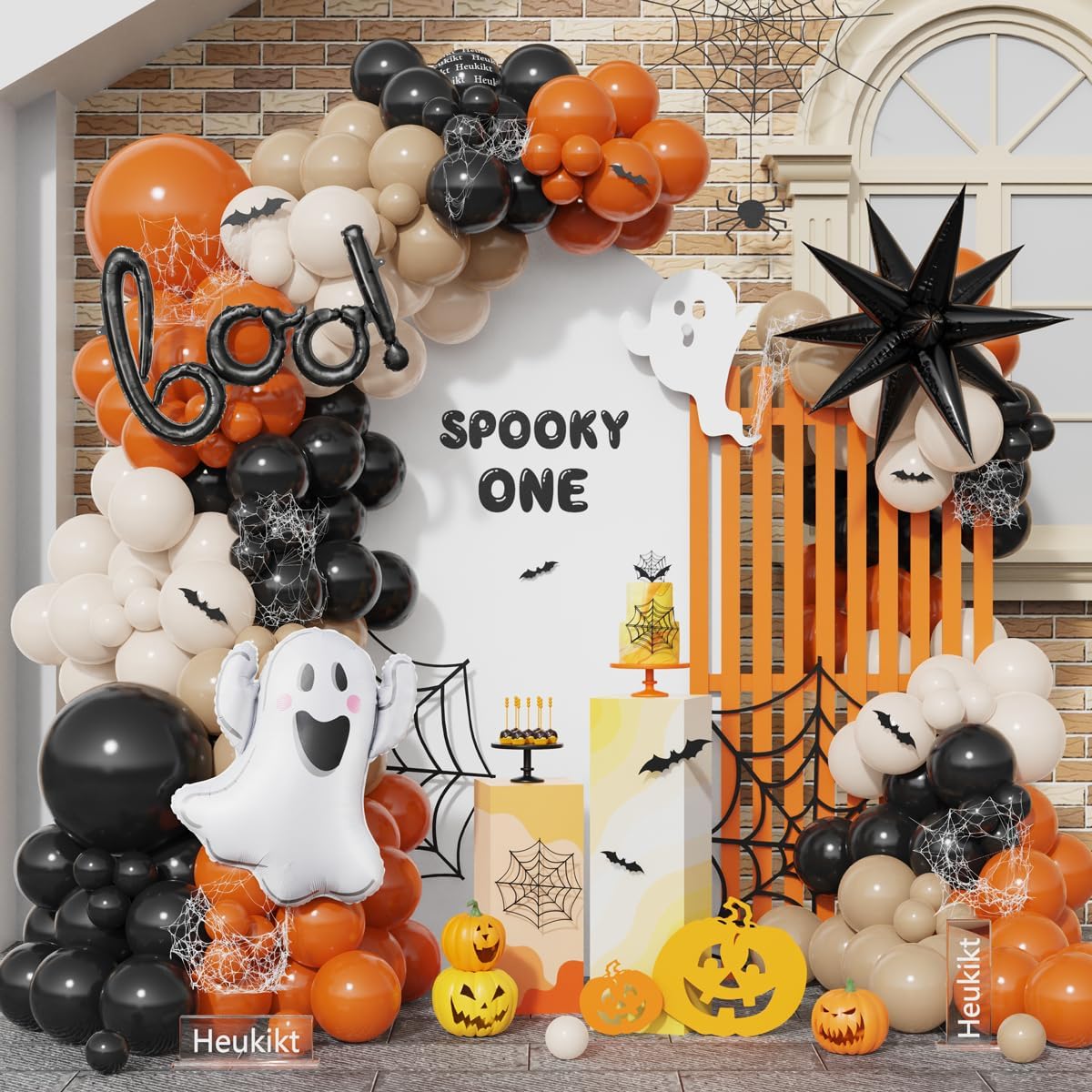 Halloween Little BOO Balloon G - Balloon Arch Kit ulasan dan harga