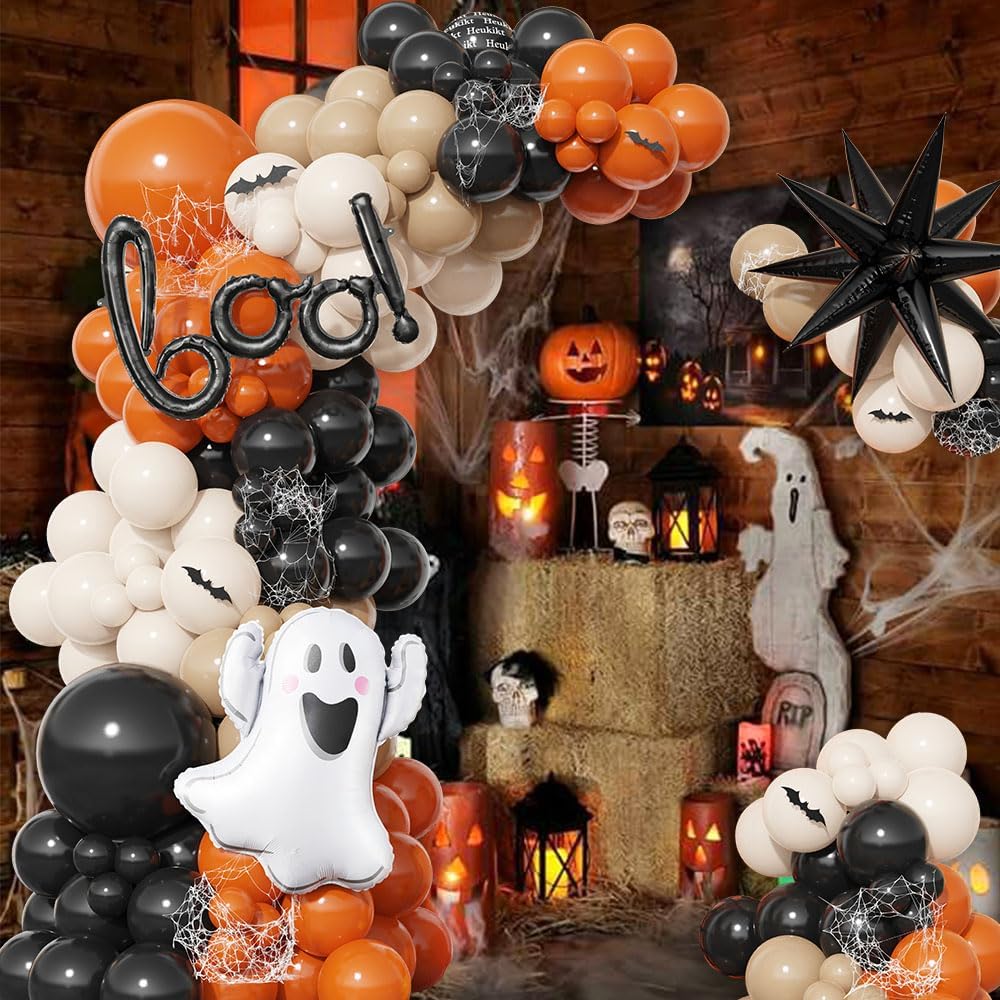 Halloween Little BOO Balloon G - Balloon Arch Kit ulasan dan harga