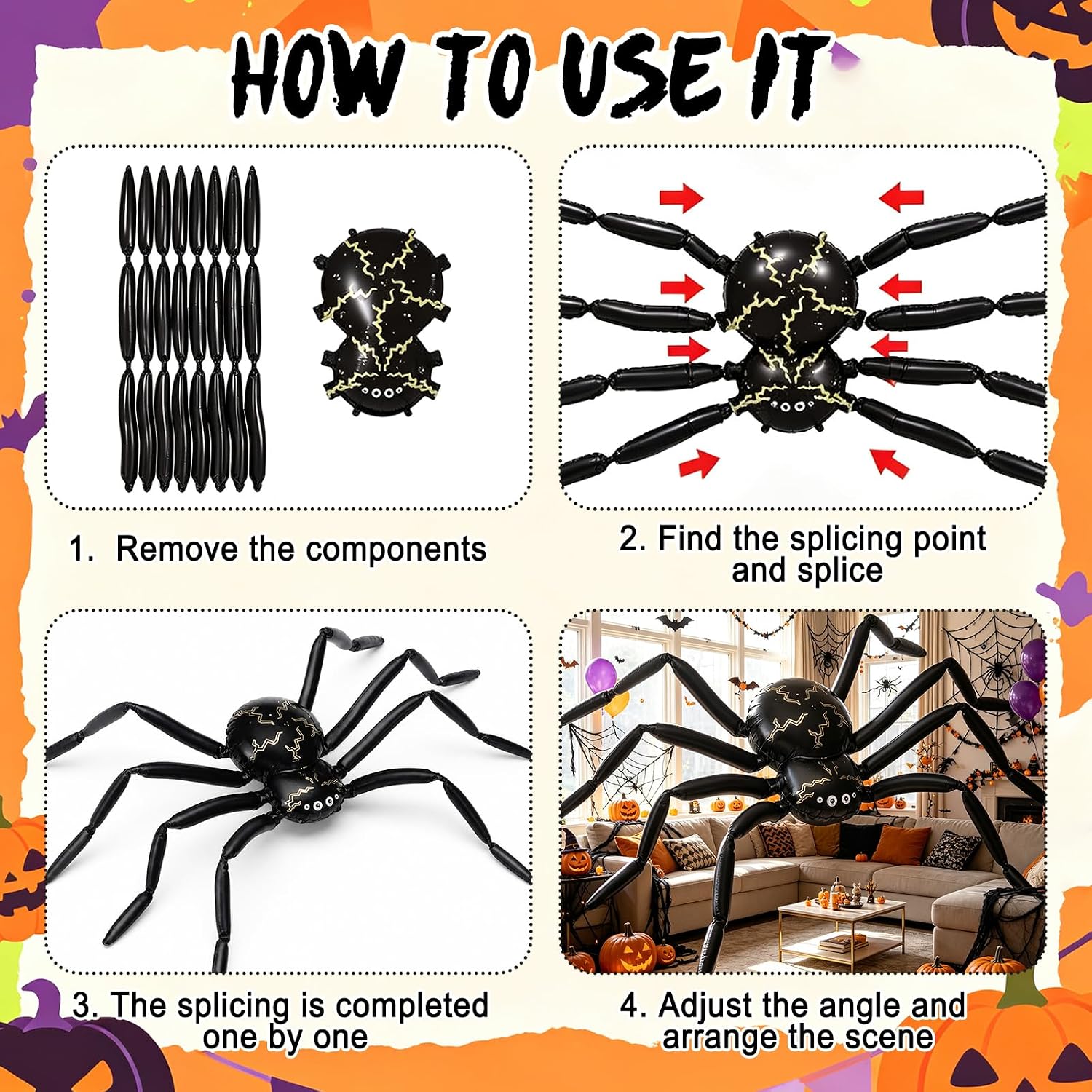 Halloween Balloon Arch Kit wit - Balloon Arch Kit ulasan dan harga