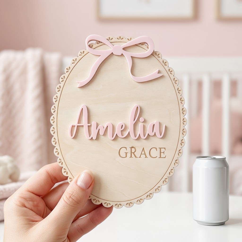 1Pc Custom Bow Lace Edge Baby  - Eve Party ulasan dan harga