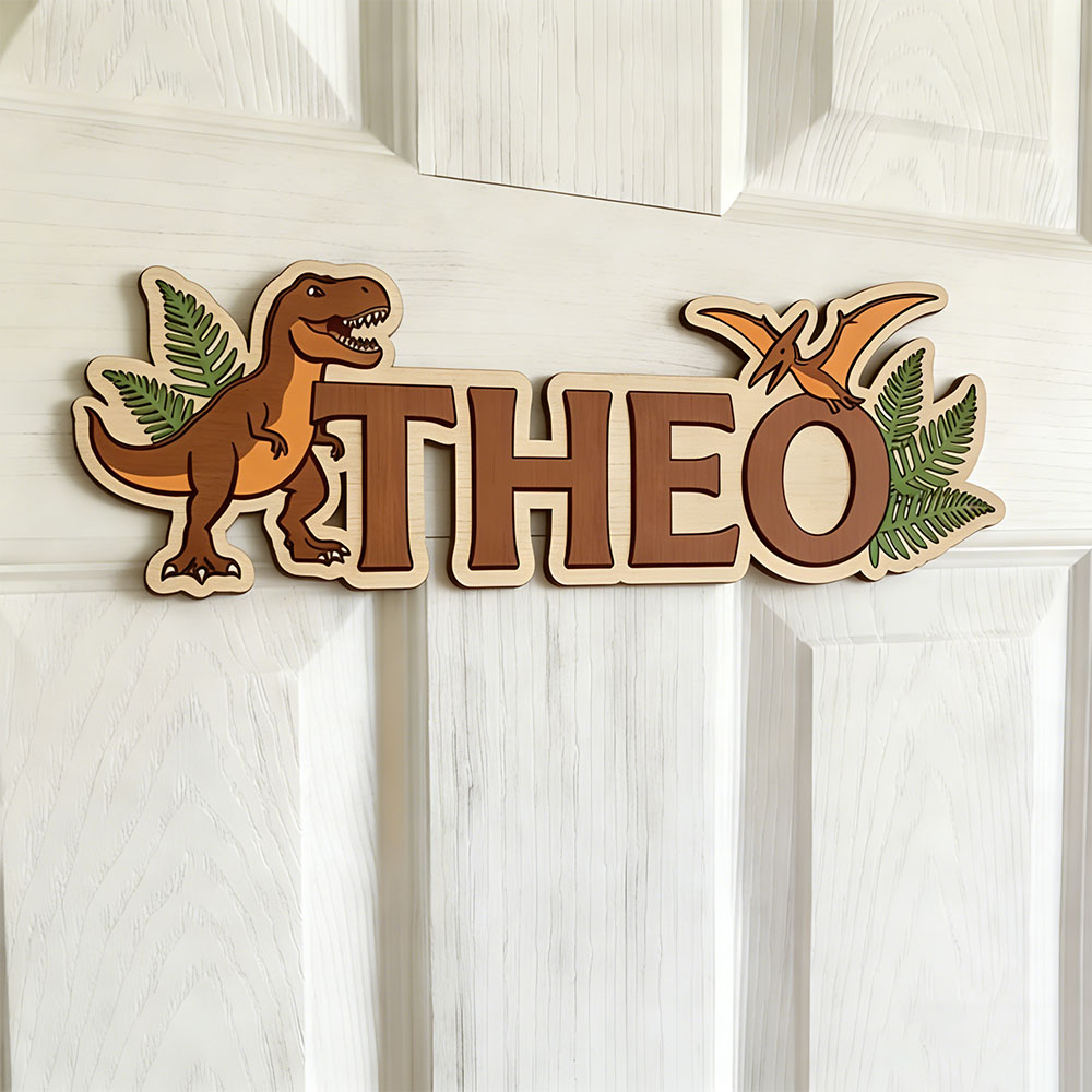 Personalized Dinosaur Name Sig - Eve Party ulasan dan harga