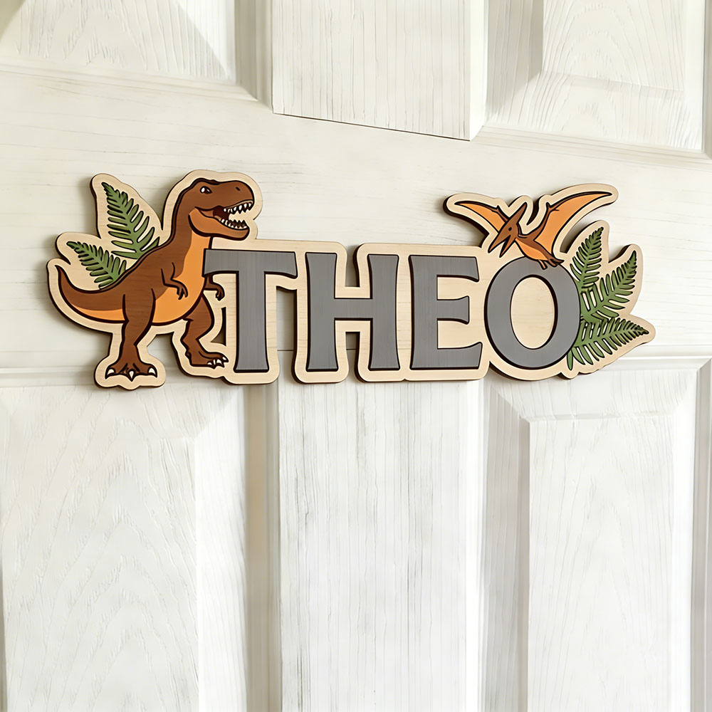 Personalized Dinosaur Name Sig - Eve Party ulasan dan harga