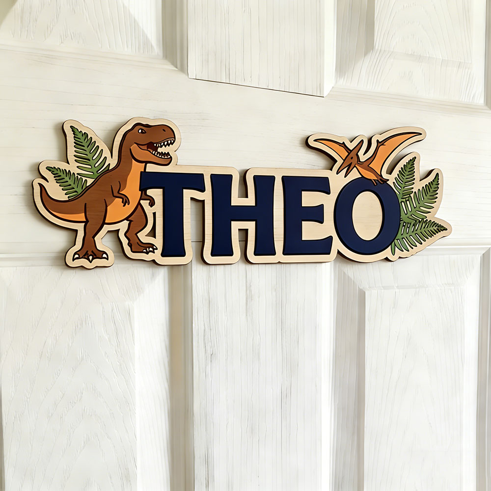 Personalized Dinosaur Name Sig - Eve Party ulasan dan harga