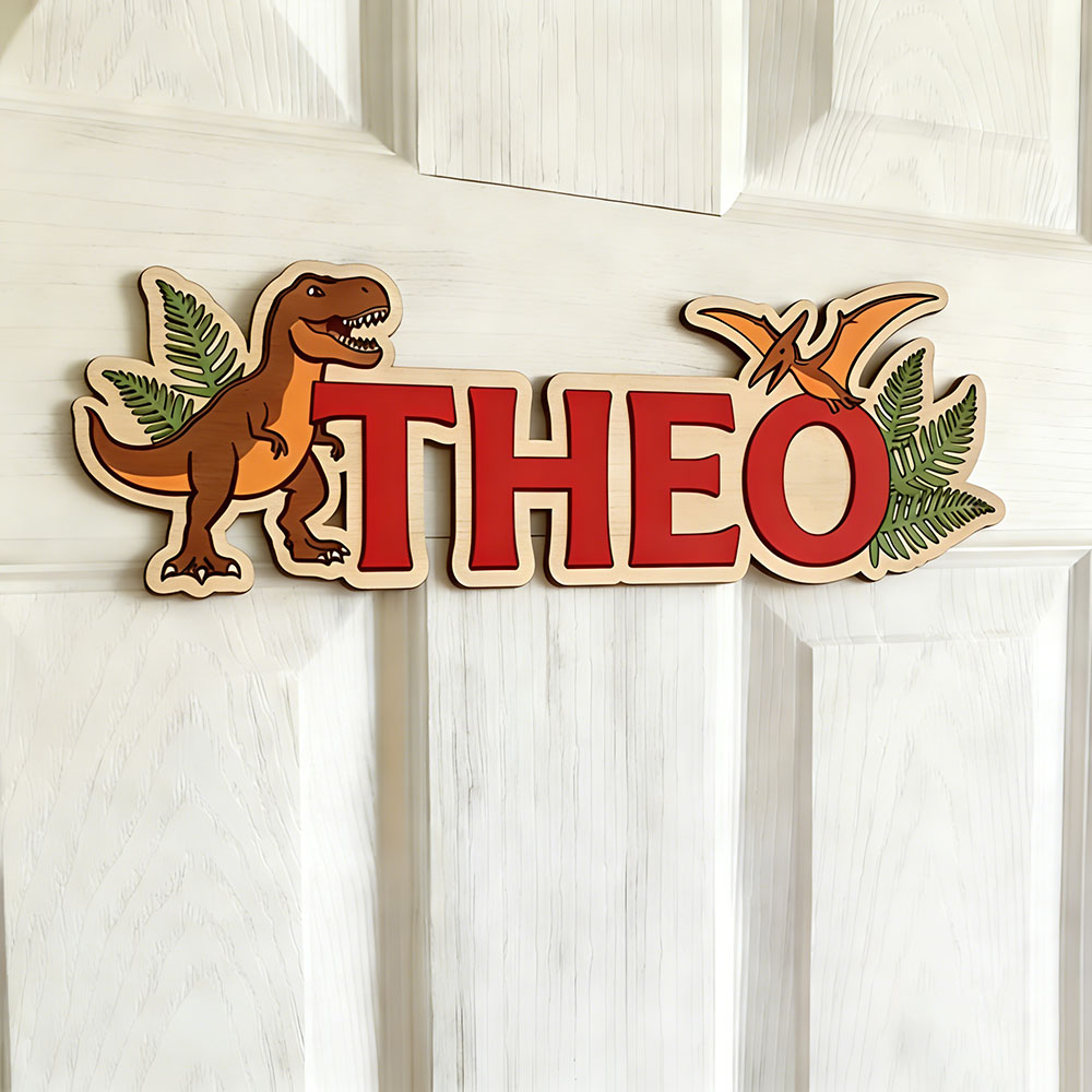 Personalized Dinosaur Name Sig - Eve Party ulasan dan harga