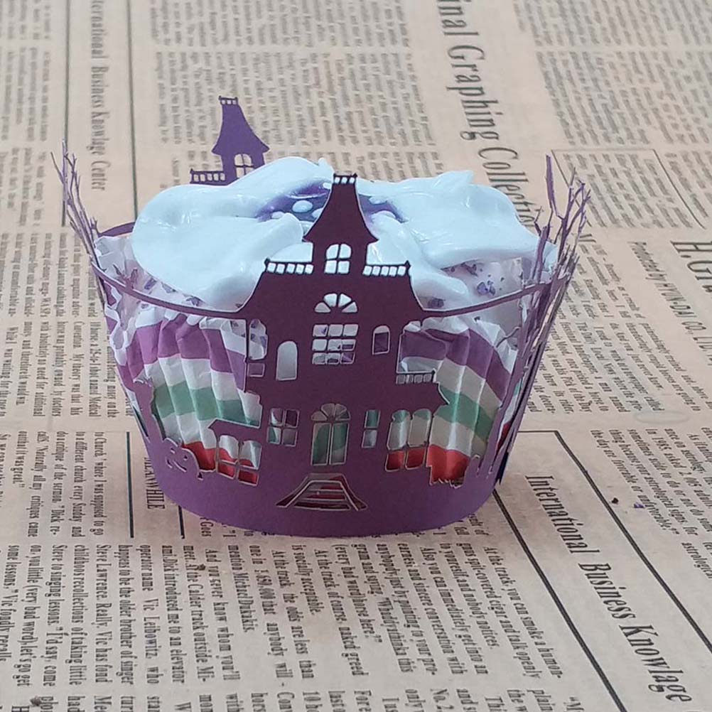 50Pcs Creative Cake Wrappers H - Plastic Cup 50Pcs ulasan dan harga
