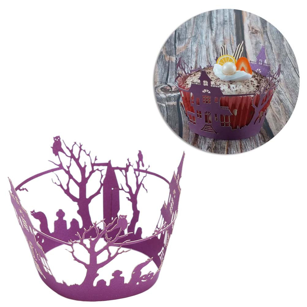 50Pcs Creative Cake Wrappers H - Plastic Cup 50Pcs ulasan dan harga