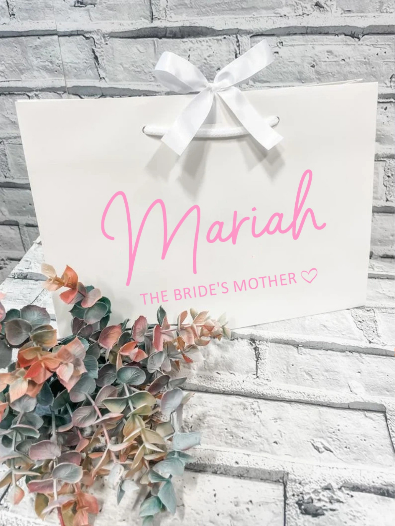 1pc Custom Wedding Bridesmaid  - Party Favor Bag ulasan dan harga