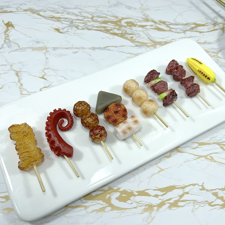 New simulation food keychain p - Centerpiece Stick ulasan dan harga