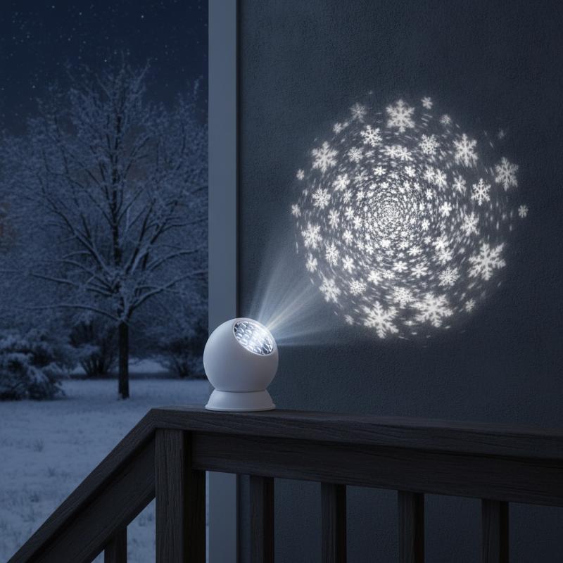 Christmas Snowflake LED Projec - Event & Party Supply ulasan dan harga